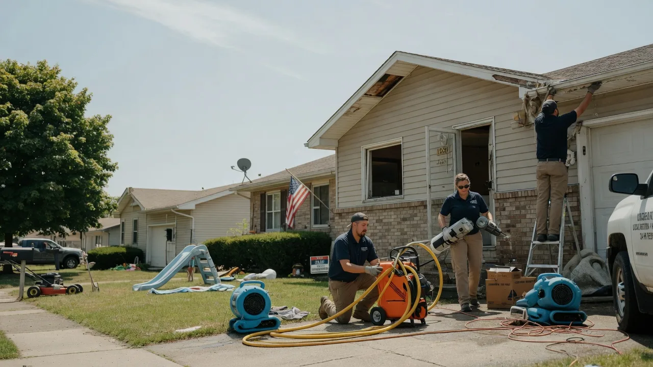 Water Damage Restoration in Indiana near me